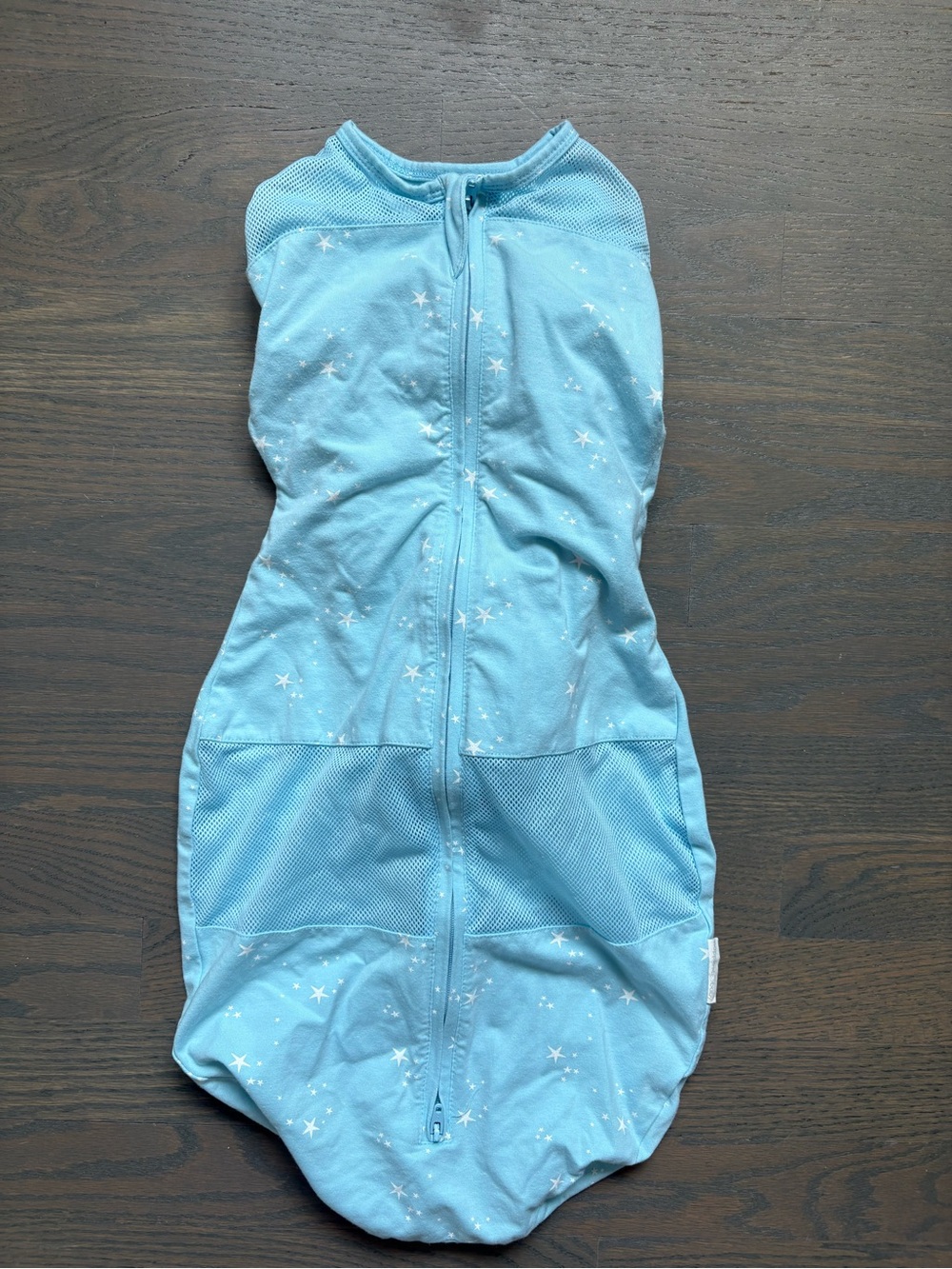 Blue Star-Print Kids Sleep Sack Swaddle